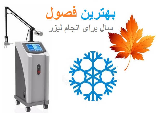 بهترین فصول سال برای انجام لیزر